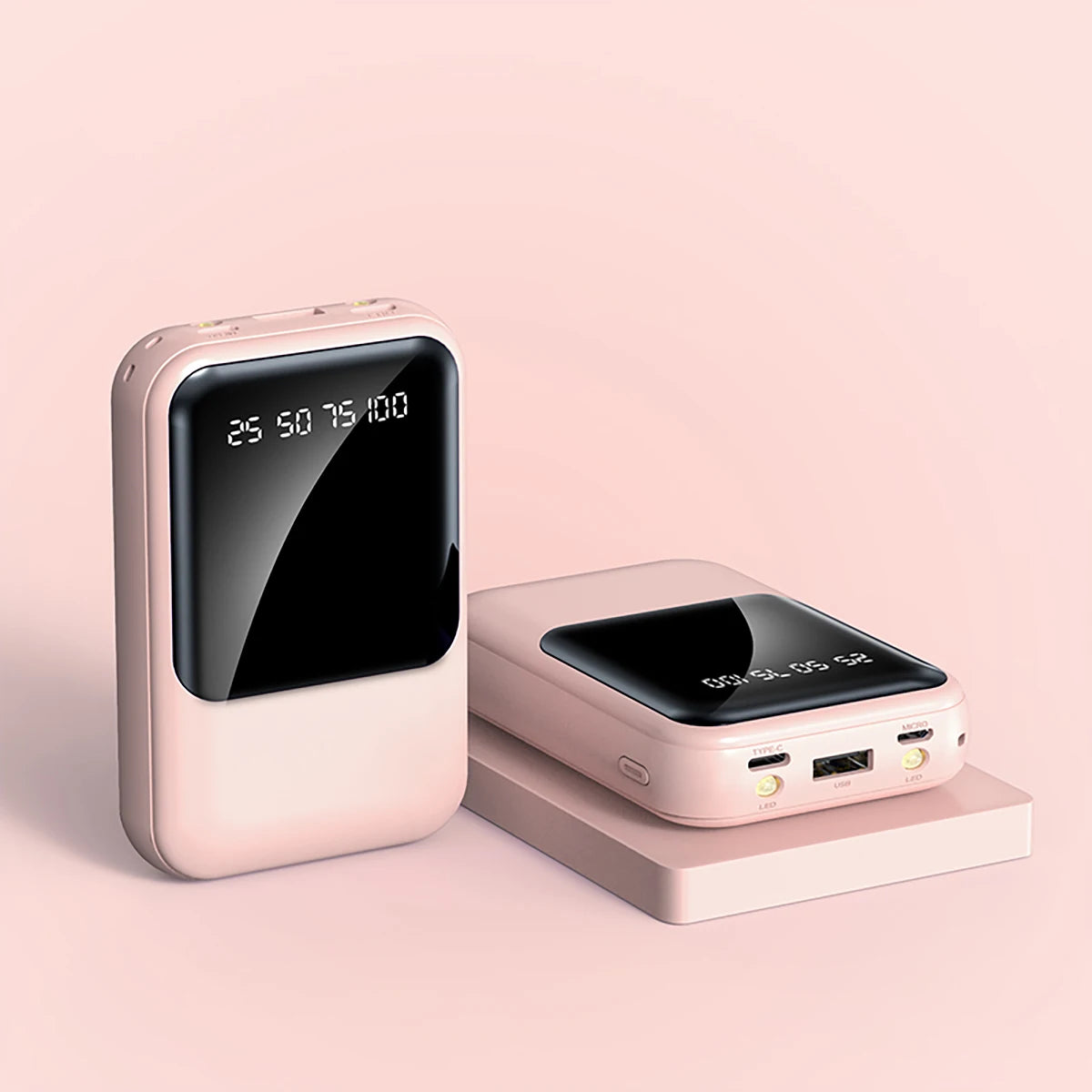 🔋 POWER BANK YISEN 20,000 mAh – CARGA RÁPIDA + PANTALLA LED + LUZ INCORPORADA