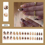 💅 UÑAS POSTIZAS FLORALES BLANCAS – 24 PIEZAS FULL COVER | ESTILO EUROPEO A LA MODA