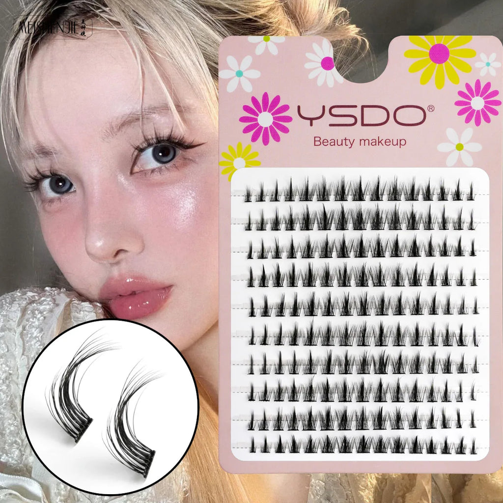 PESTAÑAS INDIVIDUALES DIY 10 FILAS – LOOK NATURAL ESTILO MANGA | REUTILIZABLES Y FÁCILES DE APLICAR
