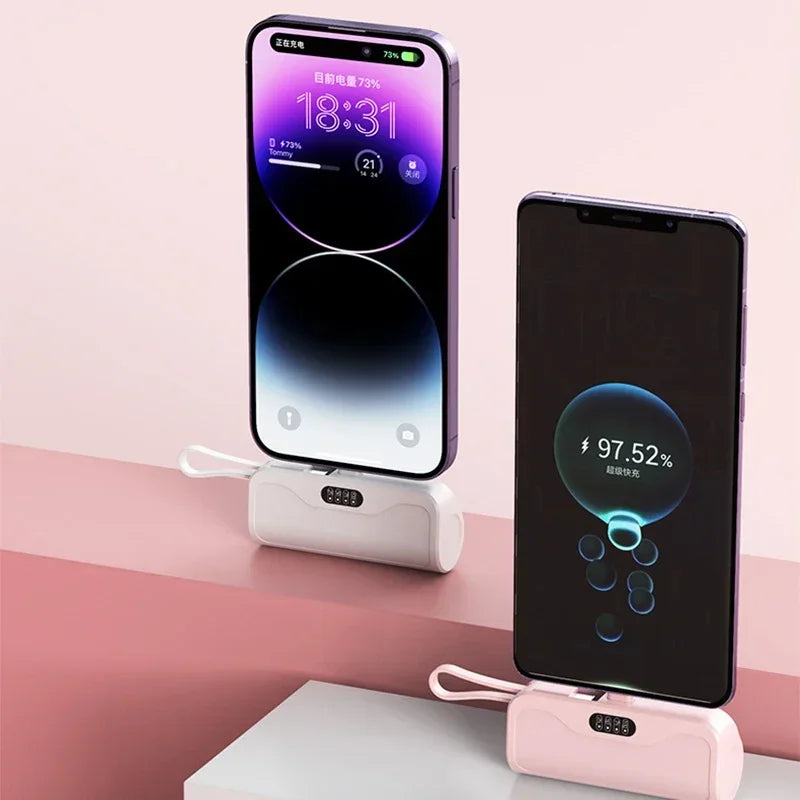 🔌 POWER BANK MINI 10,000 mAh – PORTÁTIL, SIN CABLES Y FÁCIL DE USAR