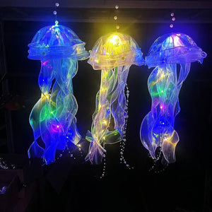 🪼 LÁMPARAS NOCTURNAS DE MEDUSA (5 PCS) – DECORACIÓN COLGANTE CON LUZ SUAVE PARA HABITACIÓN AESTHETIC