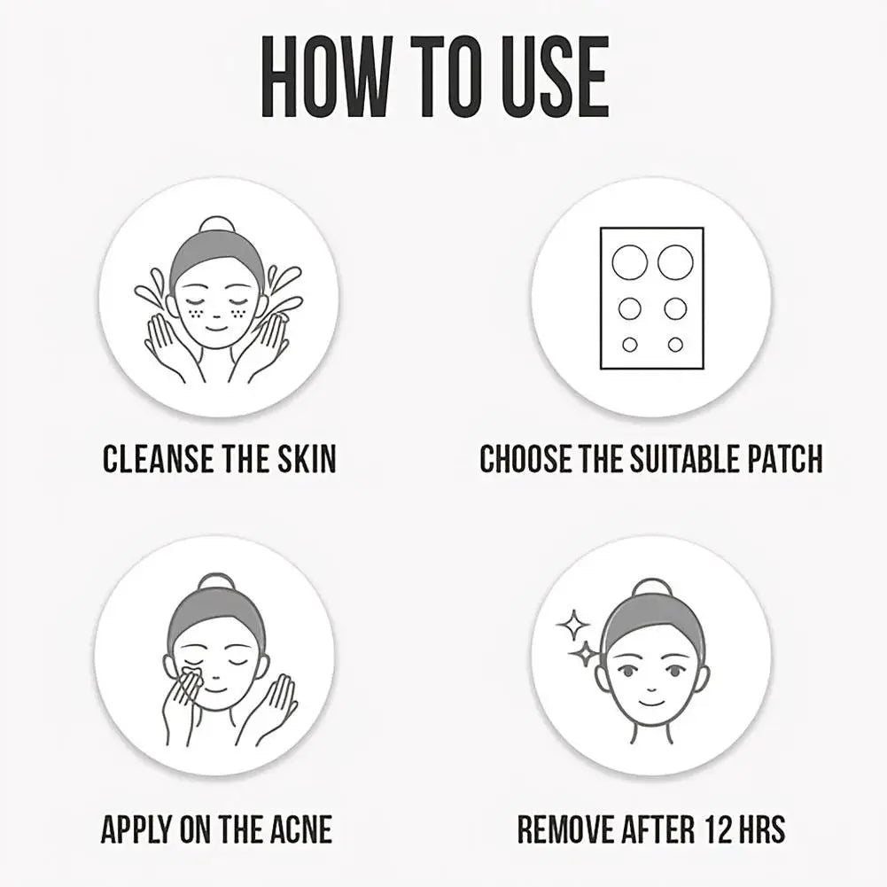 🌟 PARCHES PARA ACNÉ EN FORMA DE ESTRELLA – PROTEGE, DISIMULA Y SANA CON ESTILO
