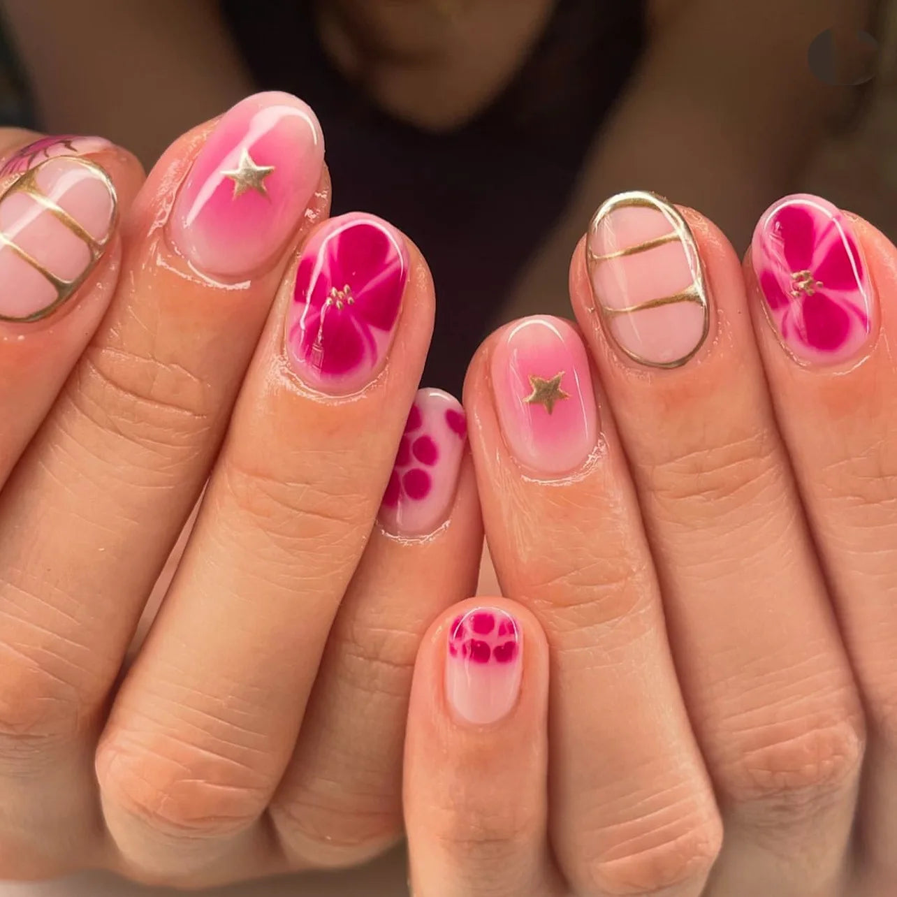 💅 UÑAS POSTIZAS FLORALES BLANCAS – 24 PIEZAS FULL COVER | ESTILO EUROPEO A LA MODA
