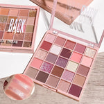 🎨 PALETA DE SOMBRAS 25 COLORES – OATMEAL MILK TEA | BRILLOS, NUDES Y TONOS TIBIOS