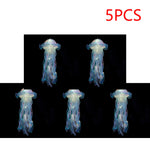 🪼 LÁMPARAS NOCTURNAS DE MEDUSA (5 PCS) – DECORACIÓN COLGANTE CON LUZ SUAVE PARA HABITACIÓN AESTHETIC
