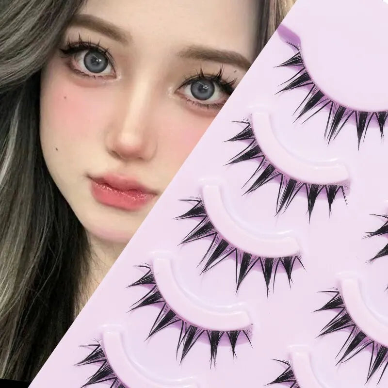 PESTAÑAS MANGA EYE A-SHAPE (5 PARES) – ESTILO NATURAL Y DEFINIDO