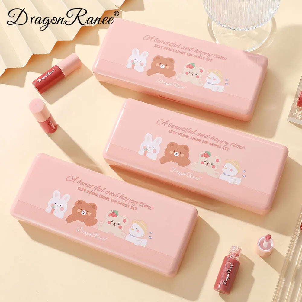 ✨ SET DE 10 BRILLOS LABIALES CON GLITTER FINO – HIDRATACIÓN, COLOR Y BRILLO DURADERO