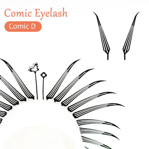 PESTAÑAS DIYDAY COMIC SPIRE – ESTILO MANGA ANIME