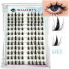 🌟 PESTAÑAS INDIVIDUALES DIY 12 FILAS – LARGO NATURAL ESTILO MANGA