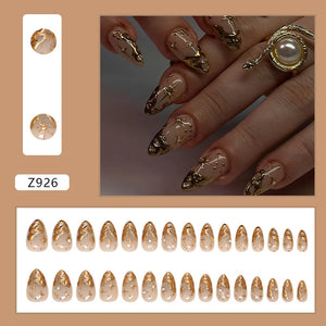 💅 UÑAS POSTIZAS FLORALES BLANCAS – 24 PIEZAS FULL COVER | ESTILO EUROPEO A LA MODA