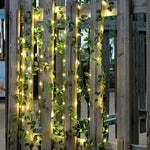🌿 GUIRNALDA DE HIEDRA CON LUCES LED – DECORACIÓN NATURAL Y BRILLANTE PARA TU ESPACIO